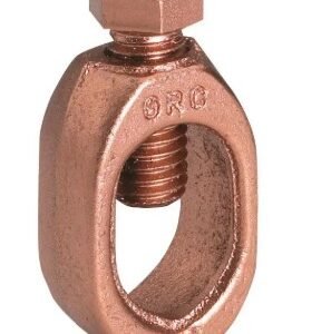 CLAMP, ELECTRICAL, GROUNDING, COPPER ALLOY, 3/8 INCHES