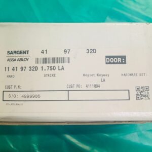 CYLINDER, 6-PIN, LA S22 KEY, MORTISE LOCK