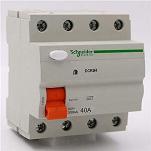 CIRCUIT BREAKER, RCCB, 4 POLES, 400V, 40A,
