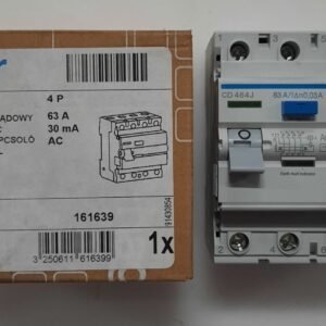 CIRCUIT BREAKER, RCCB, 4 POLE, 230/400V, 63A