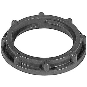 LOCKNUT, PVC, GRAY, 3/4 INCHES