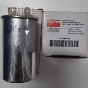 CAPACITOR, RUN, ROUND, 370 V, 7.5 MFD