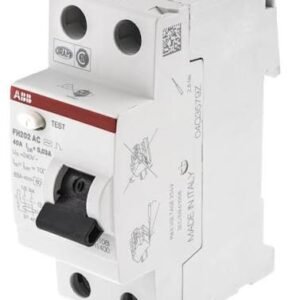 CIRCUIT BREAKER, RCCB, 2 POLES, 230V