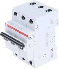CIRCUIT BREAKER, MINIATURE, 3 POLES, 400V