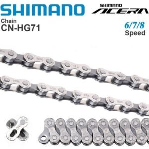 CHAIN, ROLLER, STEEL, BICYCLE, 116 LINKS, 330 GRAM ,SHIMANO ,