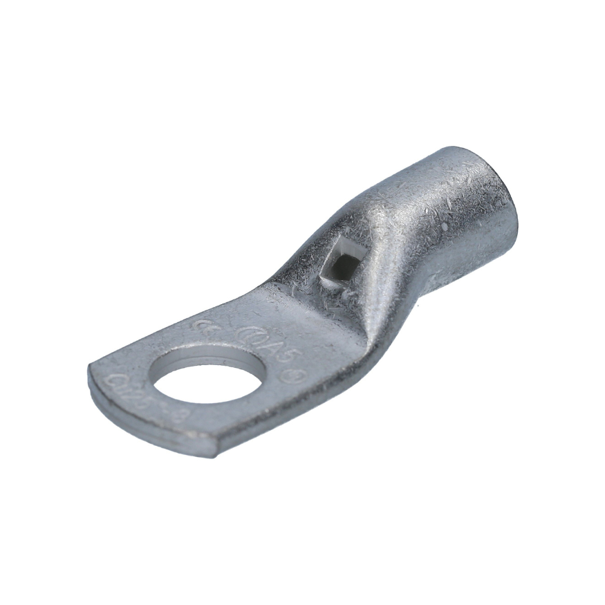 LUG, TERMINAL, ROUND TYPE, COPPER, ONE HOLE, 25 MM² X M8,