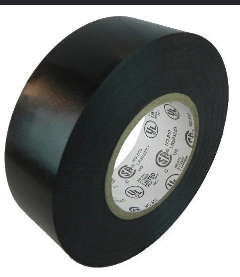 TAPE, INSULATION, ELECTRICAL, BLACK, 3/4 X 1296 INCHES