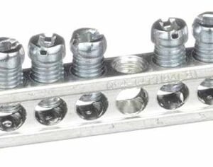 TERMINAL STRIP, GROUNDING, 9 CONNECTORS, 96 MM, MANUFACTURER: WESCO DISTRIBUTION INC,