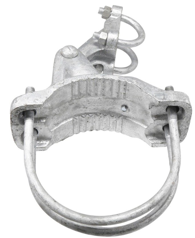 HINGE, ARM, ADJUSTABLE, INDUSTRIAL GATE, GALVANIZED CAST STEEL