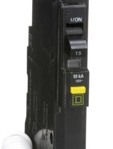 CIRCUIT BREAKER, MCB, 1 POLE, 120V, 15A, 10KA