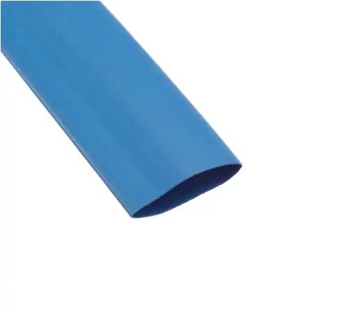 INSULATION SLEEVING, ELECTRICAL (HEAT SHRINK TUBING), POLYOLEFIN, BLUE