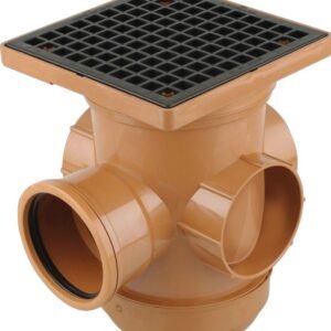 DRAIN, BOTTLE GULLY, PVC-U, BROWN, 87.5, 110 MM, BRAND : OSMA,