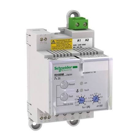 RELAY, THERMAL, RESIDUAL-CURRENT, 220-240 VAC