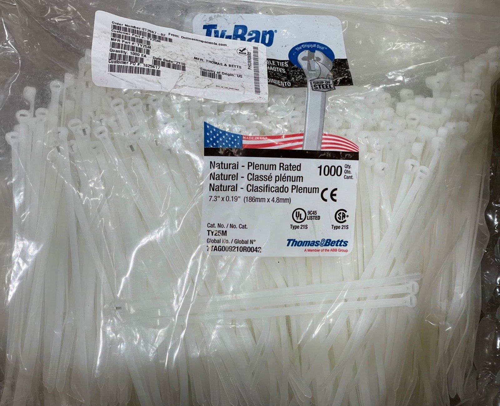 STRAP, TIEDOWN, ELECTRICAL COMPONENT