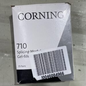 TERMINAL JUNCTION BLOCK, SECTIONAL (SPLICE CONNECTOR), STRAIGHT, 25 PAIRS, MANUFACTURER: 3M, MODEL: 3M710-SC1-25,