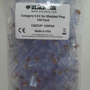 CONNECTOR, MODULAR PLUG, CAT6, EZ RJ45,